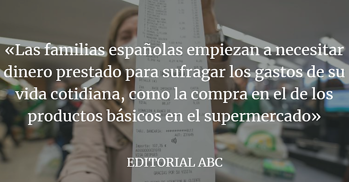 Endeudarse para comer