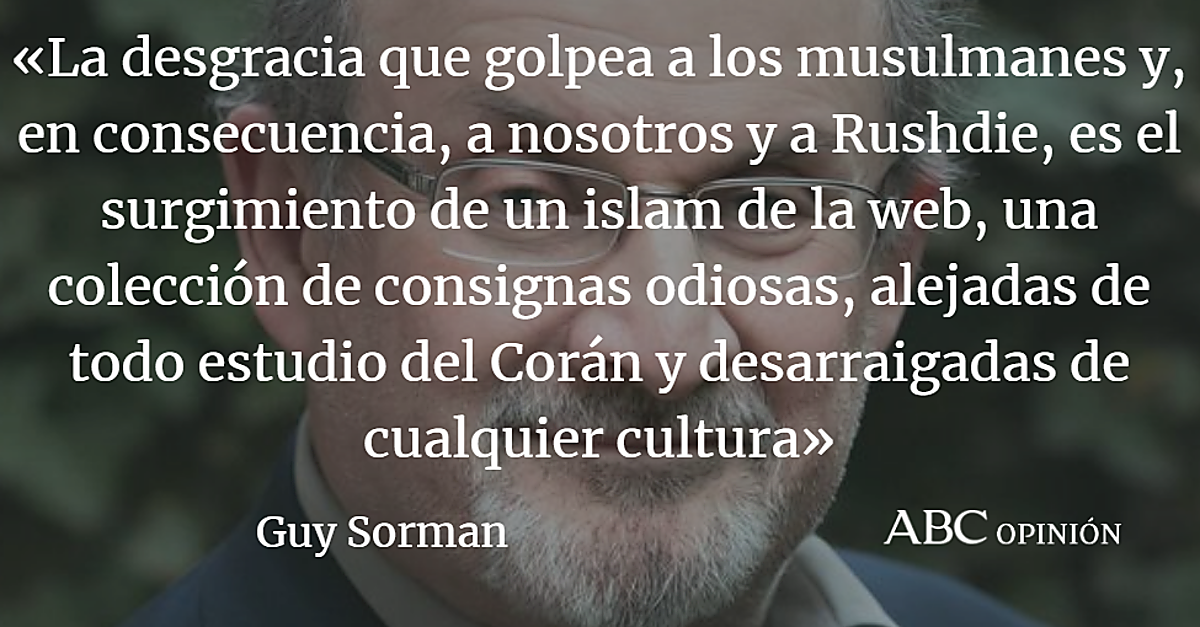 Rushdie, mártir de un islam inexistente
