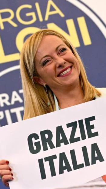La líder de Hermanos de Italia, tras conocer el resultado electoral