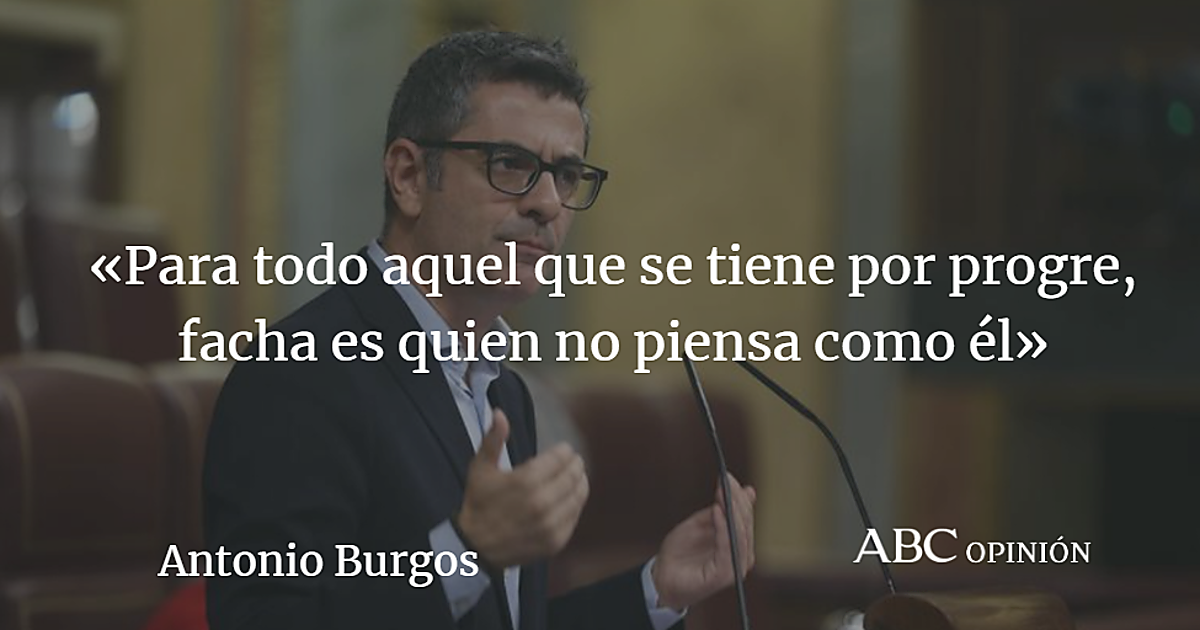 Usted es un pedazo de facha