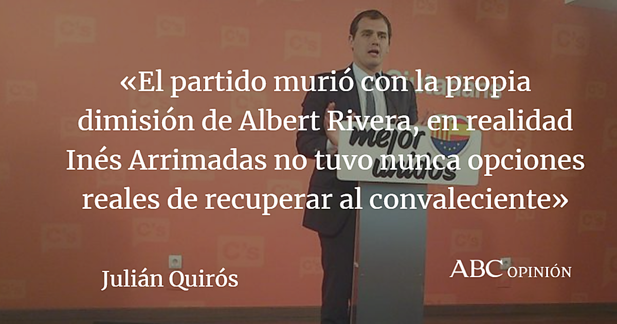 Ciudadanos, el fin