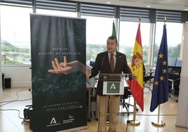 La visita de Antonio Sanz a la Agencia Digital de Andalucía, en imágenes