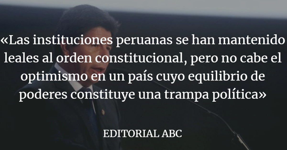 Suicidio político de un populista