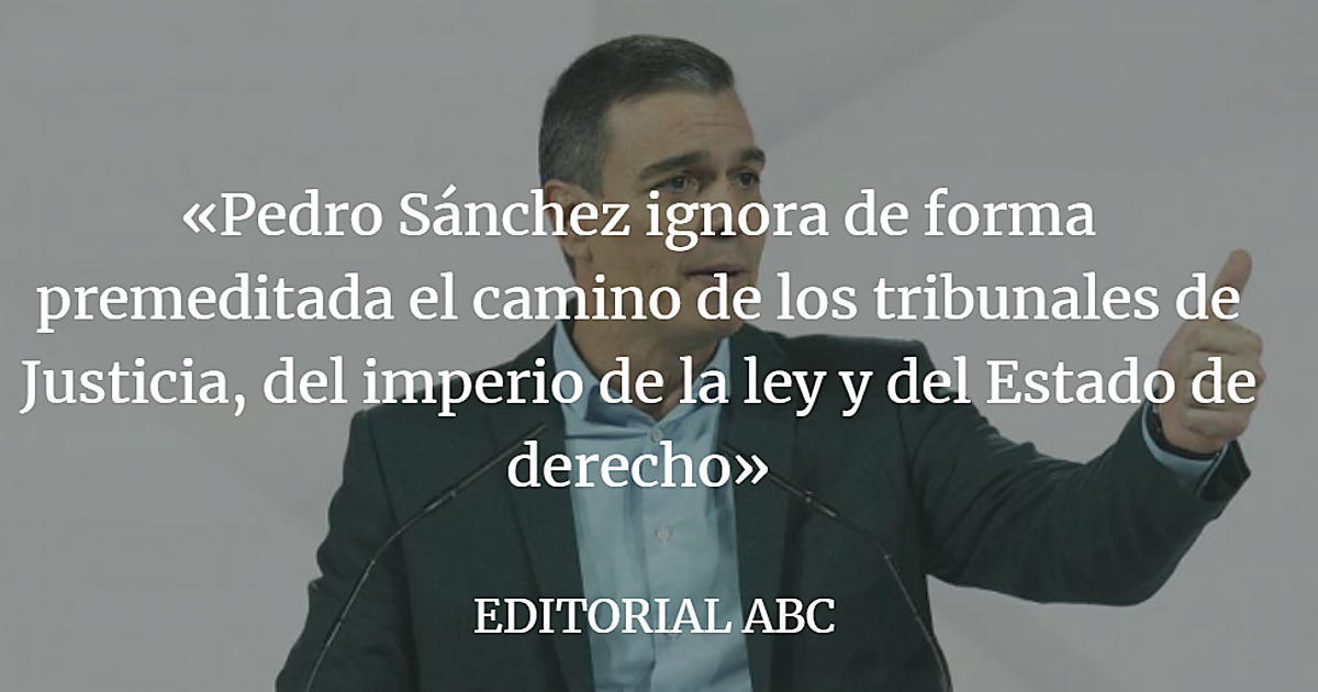 Hay otro camino: el que marca la Constitución