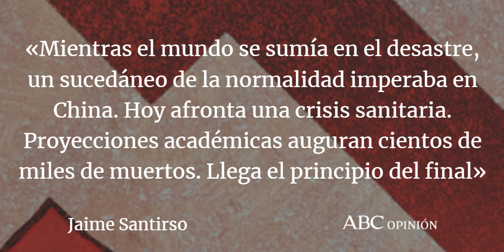 Jaime Santirso Mil días en la tierra sin Covid