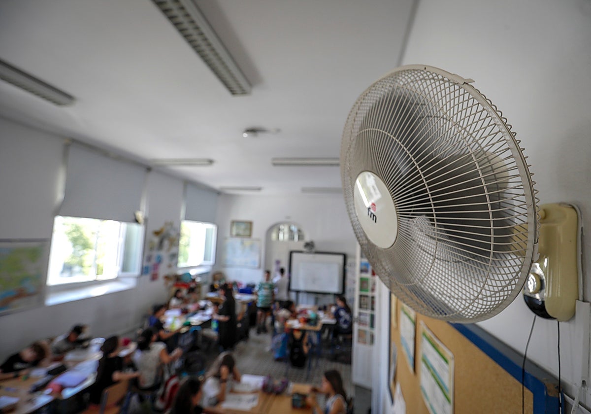 Arquitectura contra el calor en las aulas