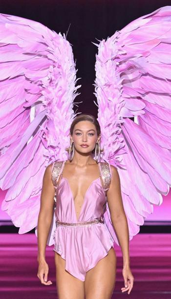 Gigi Hadid, durante el desfile celebrado esta semana en Nueva York