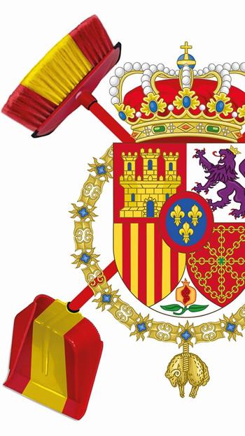 El Rey baja al barro