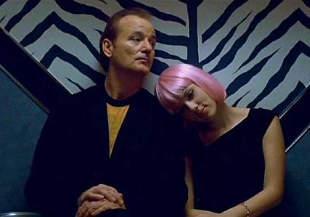 Una imagen de 'Lost in translation'