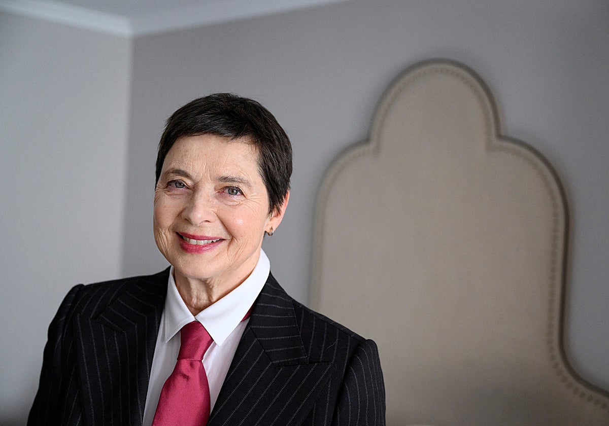 Isabella Rossellini, la actriz que no compite por papeles