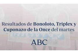 Todos los resultados de las loterías que se celebran hoy martes, 9 de mayo de 2023: Euromillones, Bonoloto, Triplex y Cuponazo de la Once