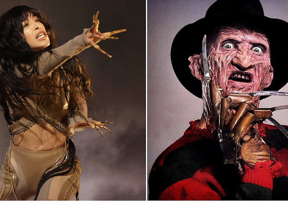 Loreen, representante de Suecia, no se ha escapado de los memes de Eurovisión y ha sido comparada con Freddy Krueger