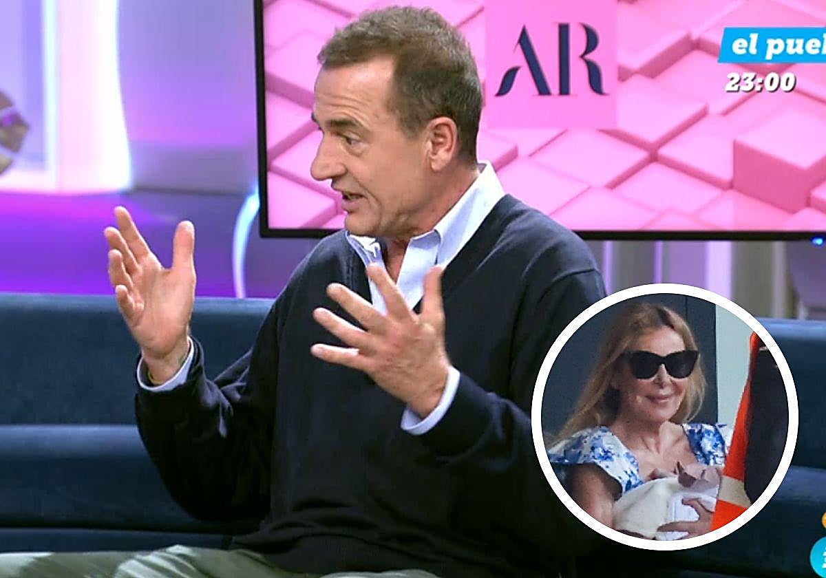 Alessandro Lecquio se ha manifestado acerca de la llegada de Ana Obregón con su nieta.