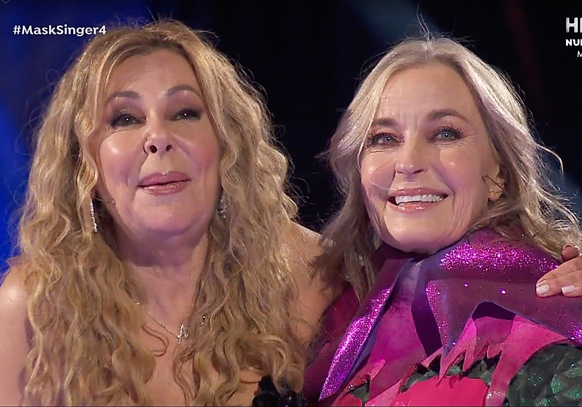 Bo Derek y Ana Obregón se han reencontrado en 'Mask Singer'