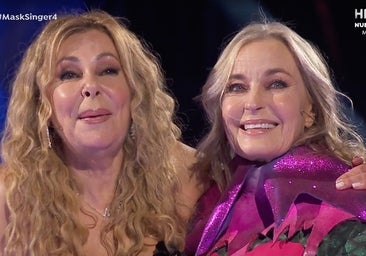 Sorpresa monumental en 'Mask Singer': Bo Derek descubre su identidad y se reencuentra con Ana Obregón