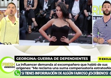 «Hemos destapado a un mentiroso», 'Ya es mediodía' desmonta el bulo que se cierne sobre Georgina