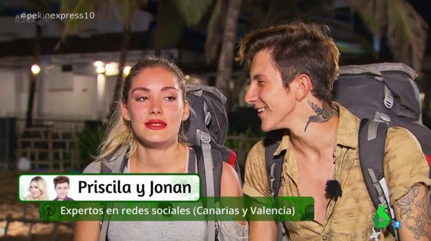 Jonan y Priscila en 'Pekin Express'