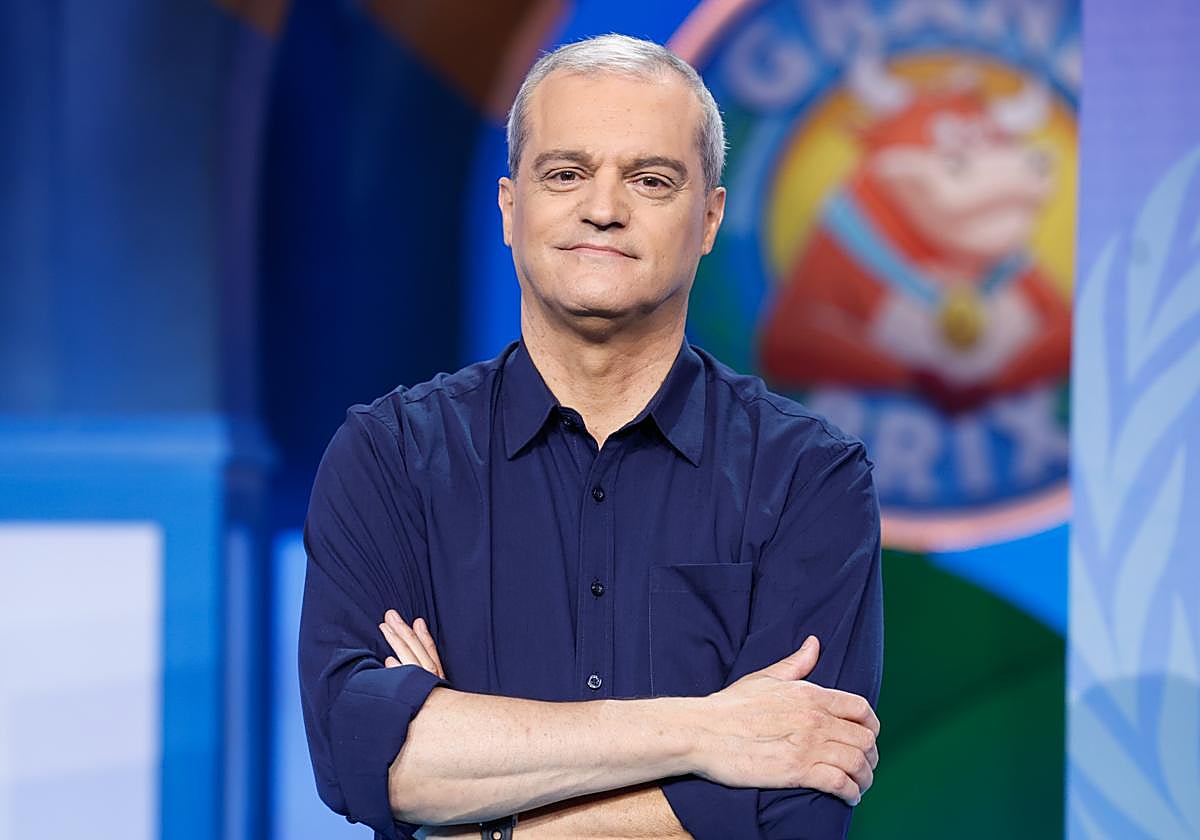 Ramón García, durante la presentación de la nueva edición de 'Grand Prix' en TVE
