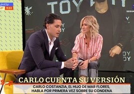 La entrevista de Susanna Griso a Carlos Costanzia, hijo de Mar Flores, enfurece a las redes: «Vaya limpieza de imagen»