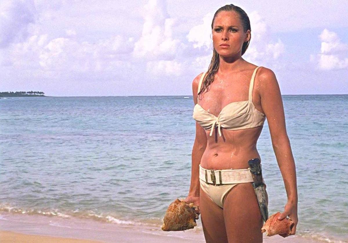 Ursula Andress en 'Agente 007 contra el Dr. No', el primer James Bond del cine