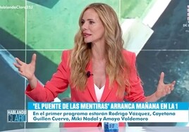 La 'pulla' de Paula Vázquez a RTVE ante las cámaras de La 1: «Creo que ni me conocían»