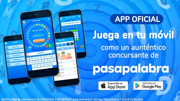 Imagen de la app oficial de 'Pasapalabra'