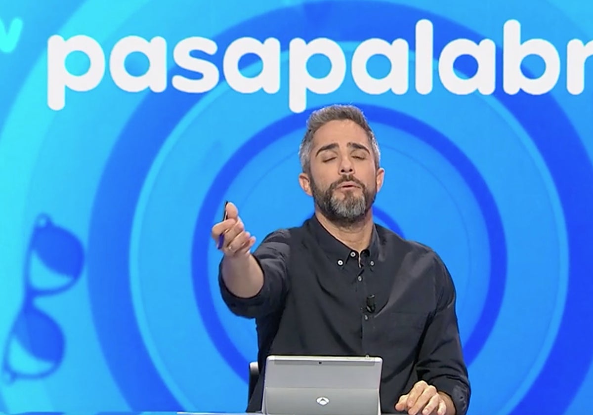 Roberto Leal sufrió un percance en 'Pasapalabra' este lunes.