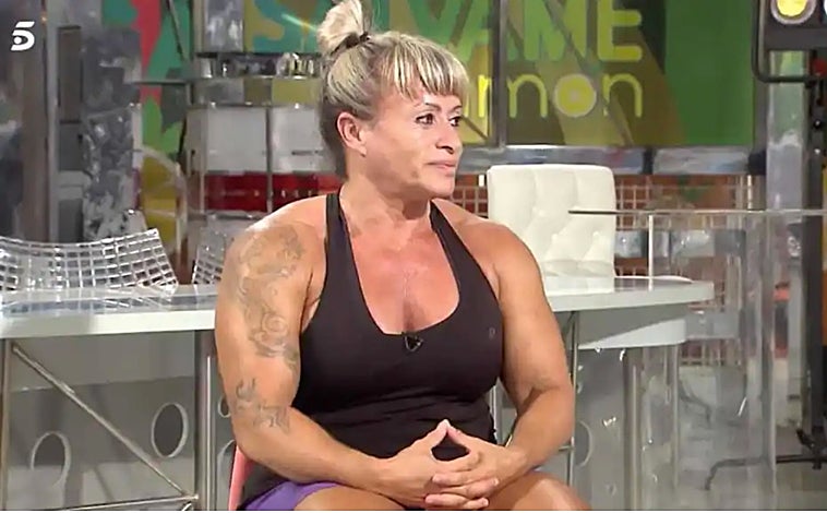 Imagen principal - Pepa Sanz trabajó en 'Sálvame' ayudando a Anabel Pantoja a perder peso.