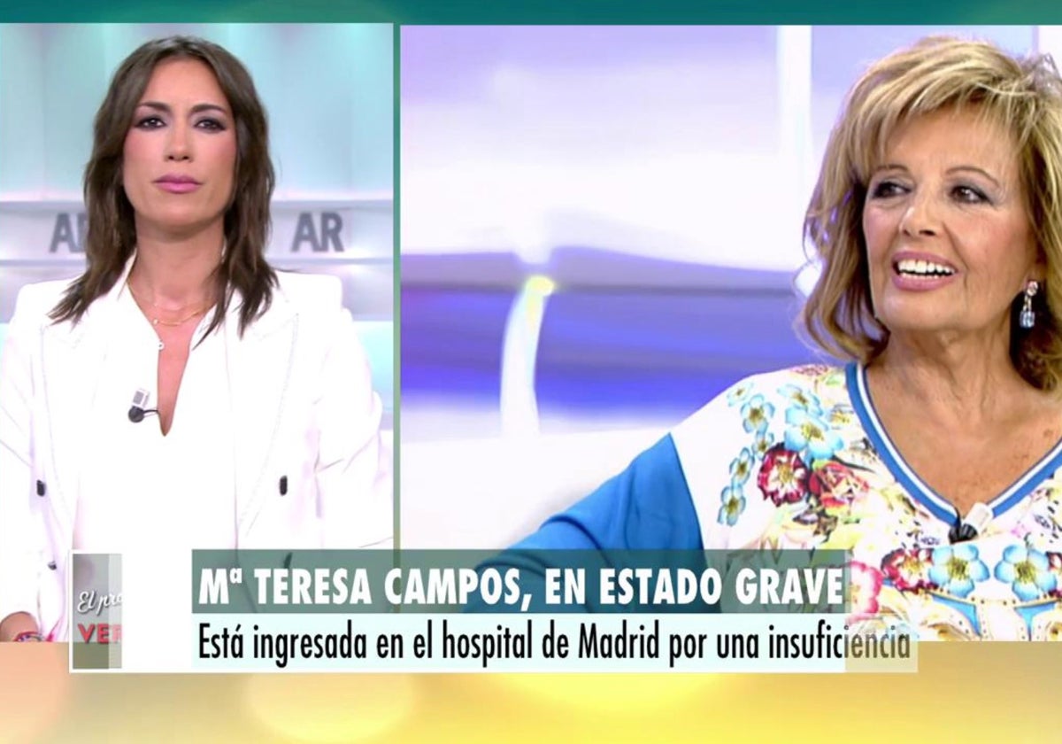 Patricia Pardo ha abierto 'El programa del verano' informando sobre el estado de salud de María Teresa Campos.