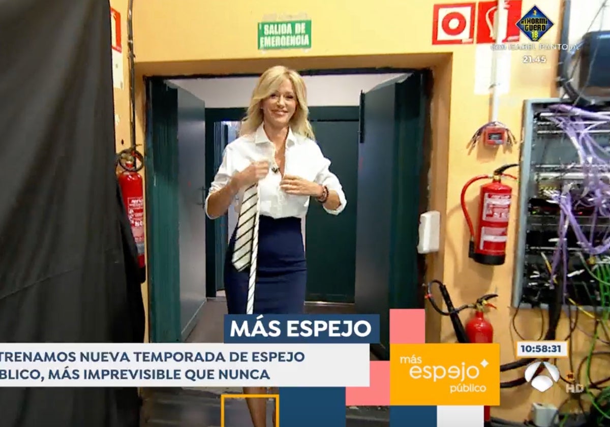 Susanna Griso ha regresado a 'Espejo Público' que se ha visto completamente renovado.