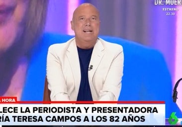 Alfonso Arús clama contra la «relación» que recae sobre María Teresa Campos: «Ha sido asociada de manera injusta»