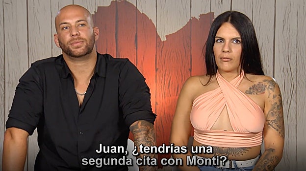 Juan y 'Monti' salieron juntos de 'First Dates', dispuestos a quemar la noche madrileña