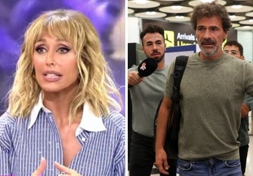 Emma García 'atiza' a Rodolfo Sancho por lo que le dice a un reportero de 'Fiesta': «Está fuera de lugar»