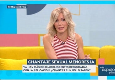 Susanna Griso, tras haber sido víctima de un montaje porno: «Aprovechaban para hacer una felación»