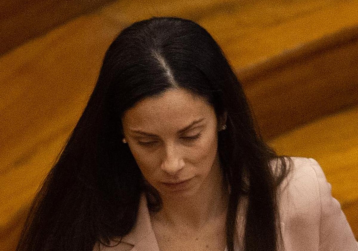 Rosa Peral, en el juicio celebrado recientemente en la Audiencia de Barcelona