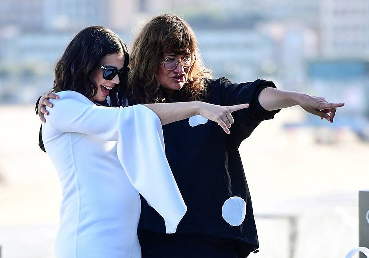 Laia Costa e Isabel Coixet, en San Sebastián