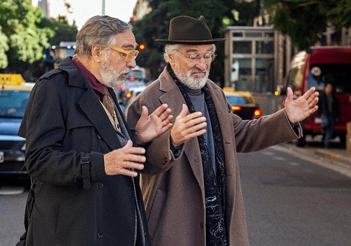 Luis Brandoni y Robert de Niro en la serie 'Nada'