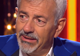 Carlos Sobera se rompe a llorar por lo que sucede en Telecinco: «Cállate»