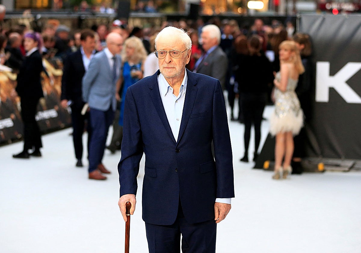 Michael Caine, en una foto de archivo de 2018