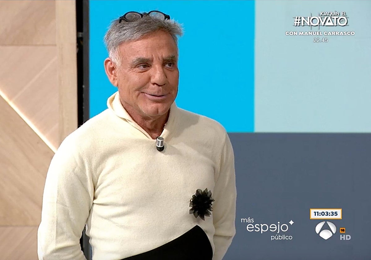 Joaquín Torres se ha manifestado sobre su lío con Tamara Falcó en 'Espejo Público'.