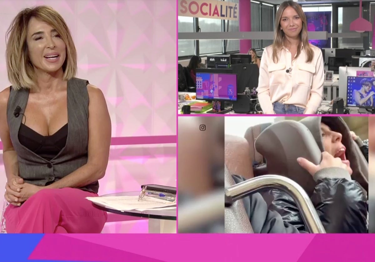 María Patiño pidió perdón a Anabel Pantoja ante las cámaras de 'Socialité'.