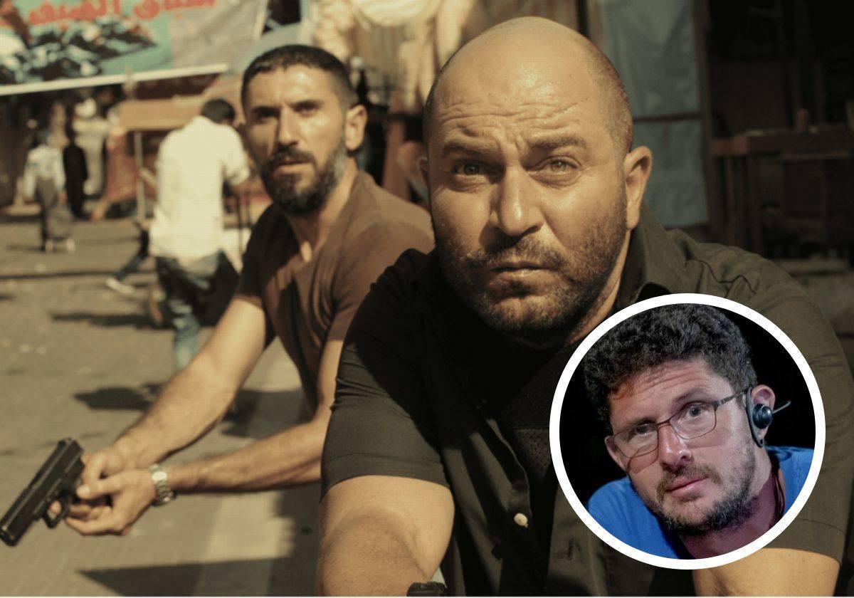 Fotograma de la serie Fauda y detalle de Matan Meir, su productor ejecutivo fallecido