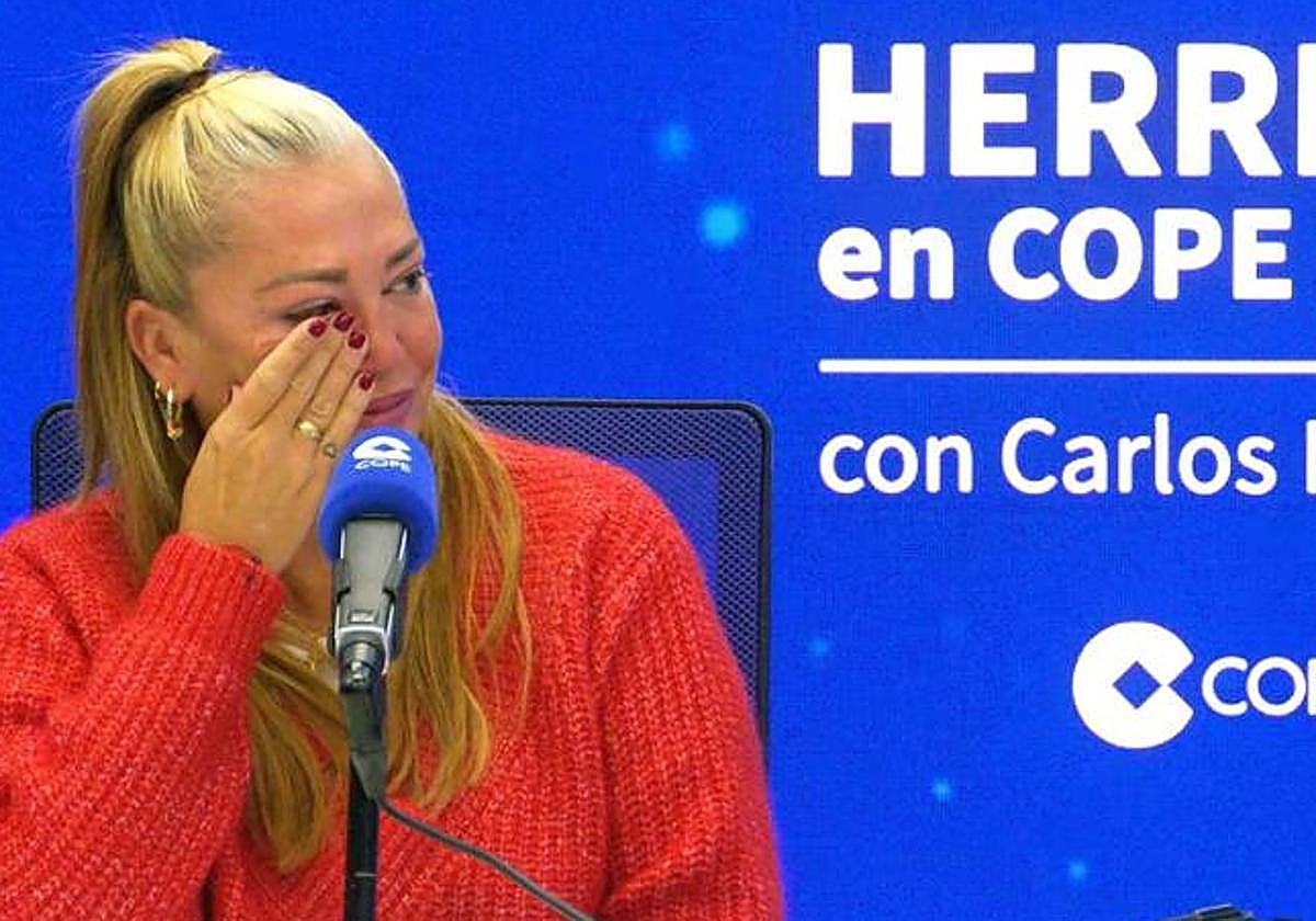 Belén Esteban, en 'Herrera en Cope', este martes 14 de noviembre