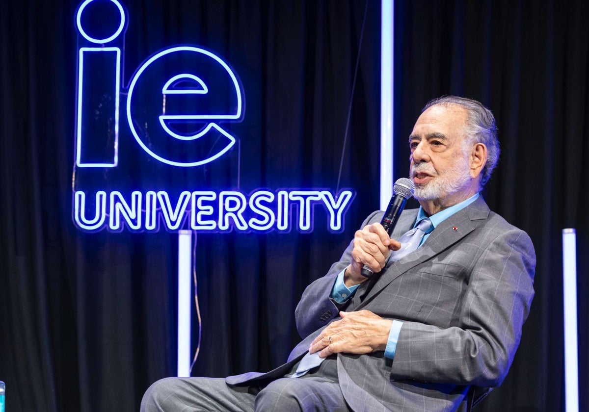 Francis Ford Coppola, ayer en Madrid