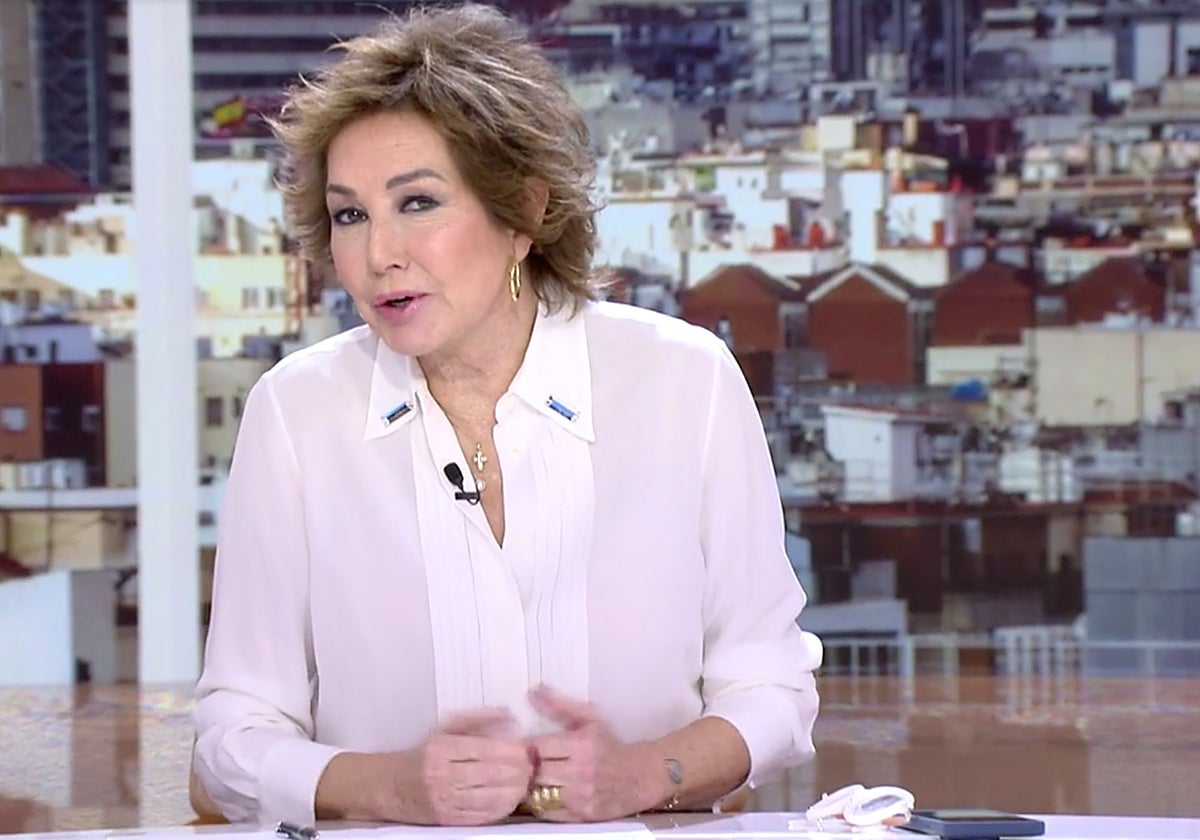 Ana Rosa Quintana replicó a Jorge Javier Vázquez desde 'TardeAR'.