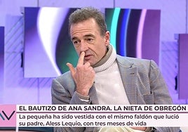 Alessandro Lecquio frena la insinuación de Joaquín Prat tras hablar  de Ana Obregón y el bautizo de su nieta