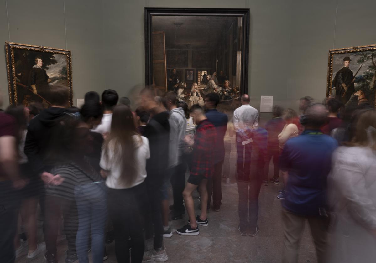 La sala de Las Meninas del Museo del Prado