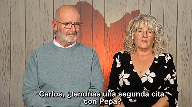 Carlos y Pepa se llevaron impresiones muy distintas de su cita en 'First Dates', aunque los dos decidieron no seguir conociéndose