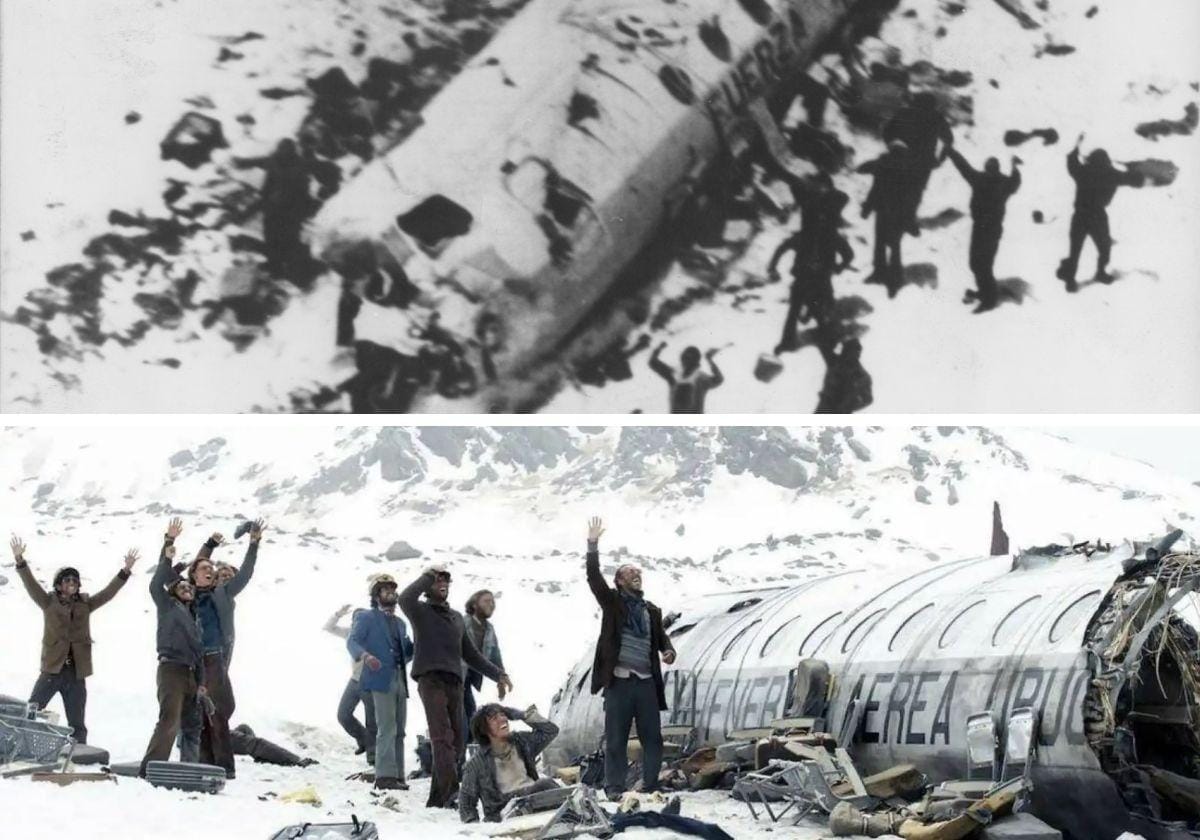 La sociedad de la nieve” presenta una nueva visión del accidente aéreo de  los Andes de 1972