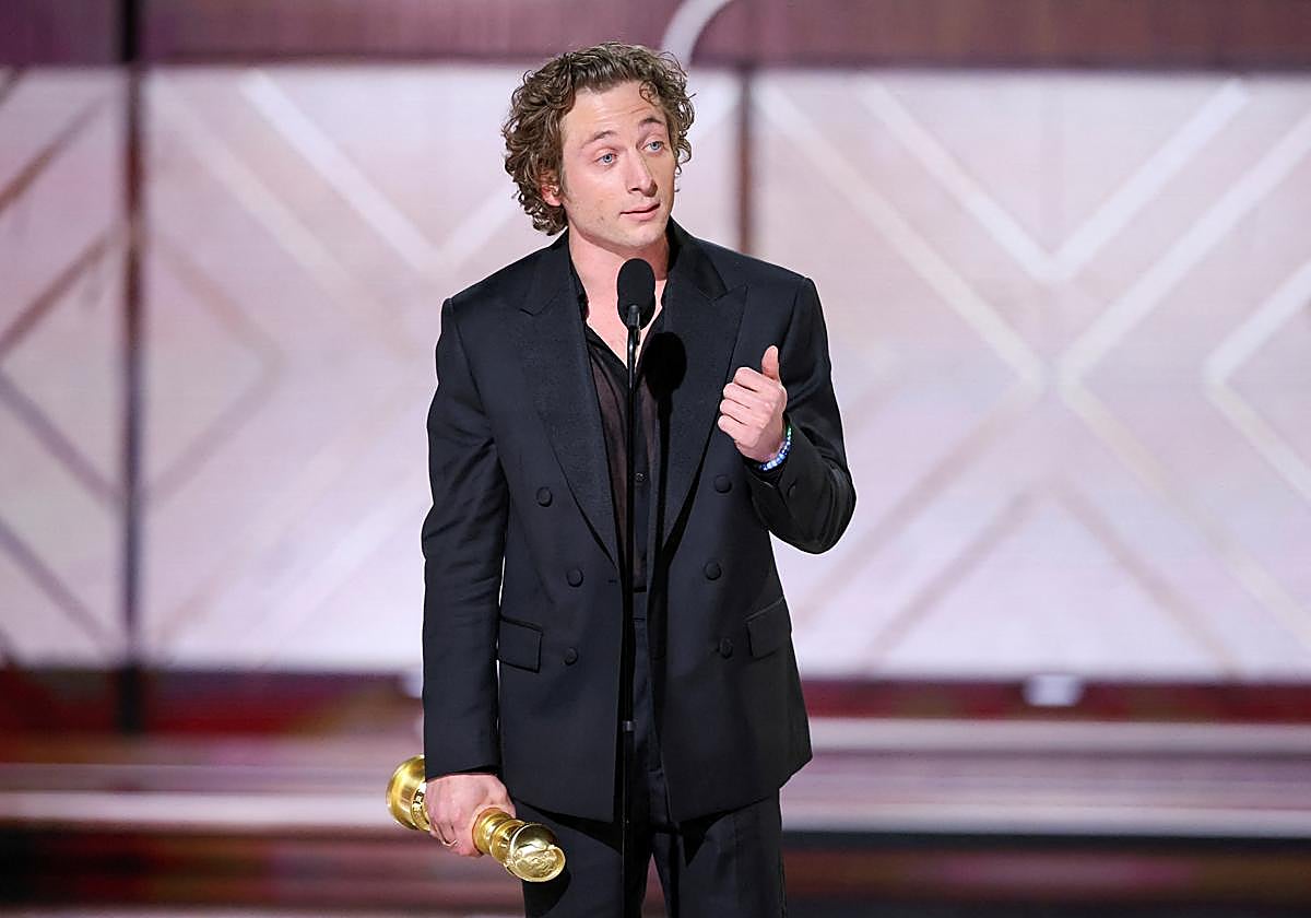 Jeremy Allen White, mejor actor en una serie de comedia o musical por su papel (nada cómico) en 'The Bear'